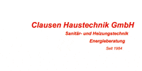 Kundenlogo Clausen Haustechnik GmbH Sanitär- und Heizungstechnik Energieberatung
