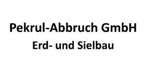 Kundenlogo von Pekrul-Abbruch GmbH Erd- und Sielbau Container- und Entsorgungsdienst
