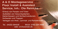 Kundenlogo A&O Montageservice Montagearbeiten