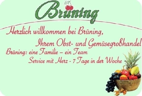 Kundenbild groß 1 Brüning Obst- und Gemüsegrosshandels GmbH