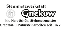 Kundenlogo Steinmetzwerkstatt Gnekow Inh. Marc Schütt Grabmale - Naturstein