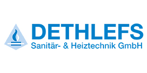 Kundenlogo von Dethlefs Sanitär- u. Heiztechnik GmbH