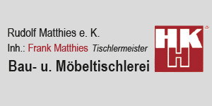 Kundenlogo von Matthies Rudolf e.K. Bau- und Möbeltischlerei Innenausbau Kundenlogo von Matthies Rudolf e.K. Bau- und Möbeltischlerei Innenausbau
