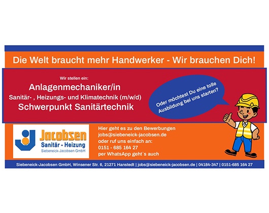 Kundenbild klein 2 Siebeneick-Jacobsen GmbH Sanitär