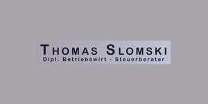 Kundenlogo von Slomski Thomas Dipl.-Betriebswirt (FH) Steuerberater