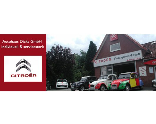 Kundenbild groß 1 Autohaus Dicks GmbH Rep. alle Fabrikate, spez. Citroen