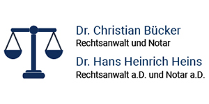 Kundenlogo von Bücker Christian Dr. Rechtsanwalt & Notar