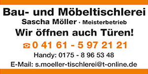 Kundenlogo von Möller Sascha Bau- und Möbeltischlerei