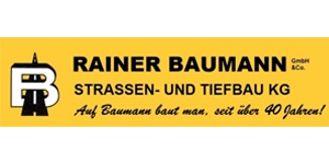 Kundenlogo von Baumann Straßen- u. Tiefbau GmbH & Co. KG