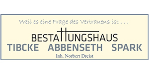 Kundenlogo von Bestattungshaus Tibcke & Spark,  Inh. Norbert Dreist