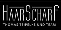 Kundenlogo Haarscharf Frisör