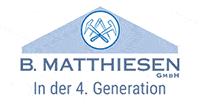Kundenlogo Matthiesen B. GmbH Dachdeckerei Bauklempnerei Fassadenbau Asbestsanierung