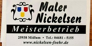 Kundenlogo von Maler Nickelsen Inh. Simon Nickelsen