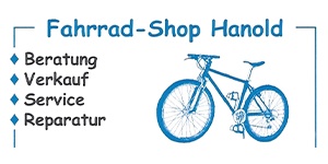 Kundenlogo von Fahrrad-Shop Hanold Inh. Sabine Hanold Kundenlogo von Fahrrad-Shop Hanold Inh. Sabine Hanold