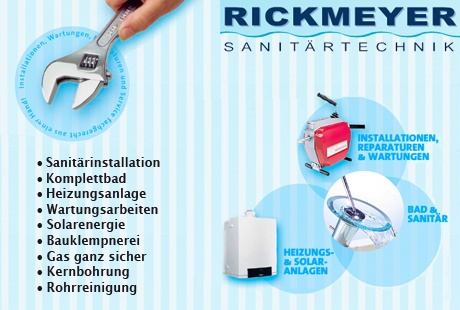 Kundenbild groß 1 Sven Rickmeyer, GmbH Sanitärtechnik