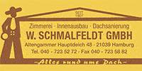 Kundenlogo Wilhelm Schmalfeldt Zimmerei GmbH