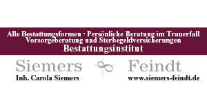 Kundenlogo von Siemers &. Feindt Bestattungsinstitut