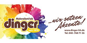 Kundenlogo von Dinger Malereibetrieb GmbH