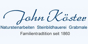 Kundenlogo von Köster John Grabdenkmäler Marmorarbeiten