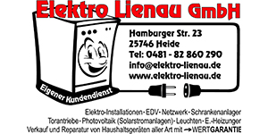 Kundenlogo von Elektro Lienau GmbH