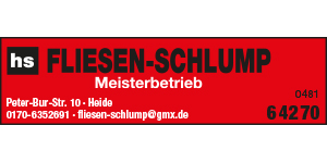 Kundenlogo von Fliesen-Schlump GmbH & Co. KG, Fliesen- Platten- und Mosaiklegearbeiten