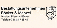 Kundenlogo Büsumer Bestattungsunternehmen Böcker & Menzel, Inhaber Dietmar Böcker Böcker Dietmar