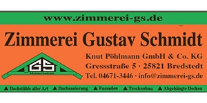 Kundenlogo von Zimmerei Gustav Schmidt - Knut Pöhlmann GmbH & Co. KG