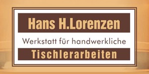 Kundenlogo von Lorenzen Hans-H. Inh. Kai Lorenzen Bau- und Möbeltischlerei