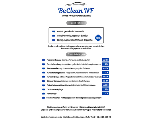 Kundenbild groß 6 BeClean NF - mobile Fahrzeugaufbereitung