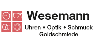 Kundenlogo von Wesemann GmbH - Uhren · Optik · Schmuck - Goldschmiede
