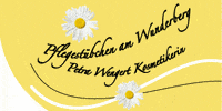 Kundenlogo Kosmetik-Pflegestübchen am Wunderberg Petra Wengert Kundenlogo Kosmetik-Pflegestübchen am Wunderberg Petra Wengert