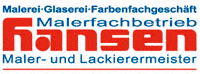 Kundenlogo Malerfachbetrieb Hansen Inh. Jan Reimer Malerfachbetrieb Kundenlogo Malerfachbetrieb Hansen Inh. Jan Reimer Malerfachbetrieb