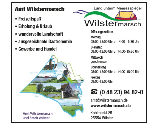 Kundenbild groß 1 Amt Wilstermarsch Land unterm Meeresspiegel Wilstermarsch