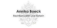 Kundenlogo Boeck Annika Rechtsanwältin und Notarin