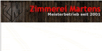 Kundenlogo Zimmerei Martens GmbH