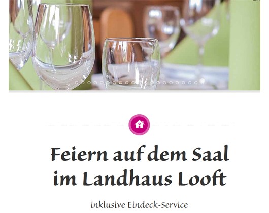 Kundenbild groß 1 Landhaus Looft Gaststätte, Partyservice