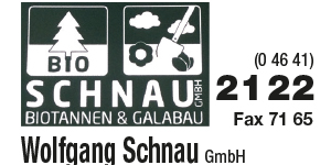 Kundenlogo von Wolfgang Schnau GmbH Garten- und Landschaftsbau Baumschule