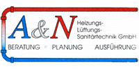 Kundenlogo A + N GmbH Heizung, Lüftung, Sanitär, Solar, Badsanierung