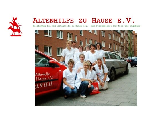 Kundenbild groß 1 Altenhilfe zu Haus e.V. gemeinnütziger Pflegedienst für Jung und Alt
