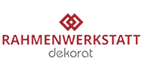 Kundenlogo dekorat Rahmenwerkstatt