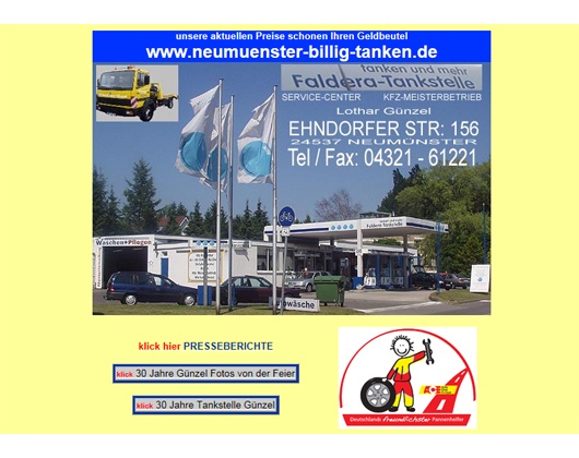 Kundenbild groß 1 Faldera Tankstelle Günzel KFZ-Werkstatt