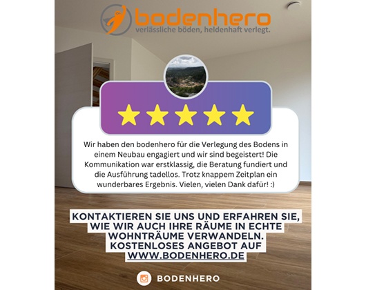 Kundenbild klein 7 bodenhero - Ihr Bodenleger in Neumünster und Umgebung