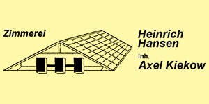 Kundenlogo von Zimmerei Heinrich Hansen Inh. Axel Kiekow