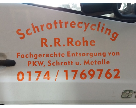 Kundenbild groß 2 Rohe Raoul-Rene Schrottrecycling