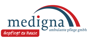 Kundenlogo von medigna - ambulante Pflege GmbH