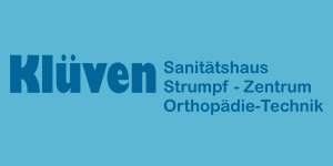 Kundenlogo von Klüven Sanitätshaus Strumpf-Zentrum für Kompressionsstrümpfe
