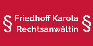 Kundenlogo von Friedhoff Karola Rechtsanwältin