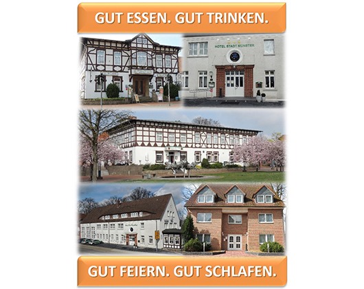 Kundenbild groß 1 Deutsches Haus Hotel und Restaurant & Hotel Stadt Munster