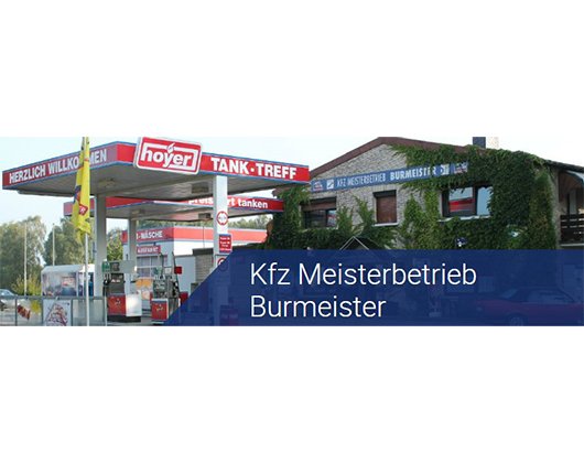 Kundenbild groß 1 Burmeister Michael KFZ Meisterbetrieb + Tankstelle