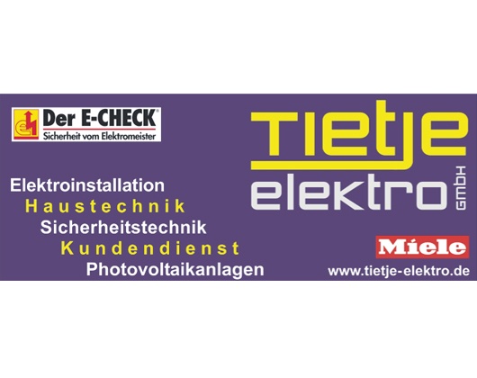 Kundenbild groß 1 Tietje Elektro GmbH Elektroinstallation